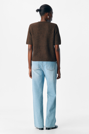 Pillumage en tricot Aggia S / S - Sceau brun