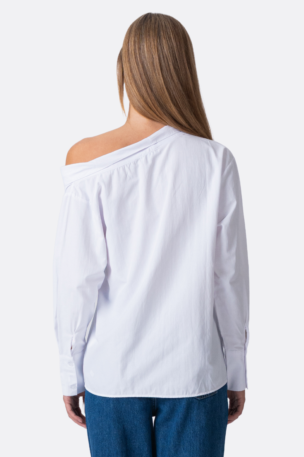 Serena Oversized Chemise - blanc