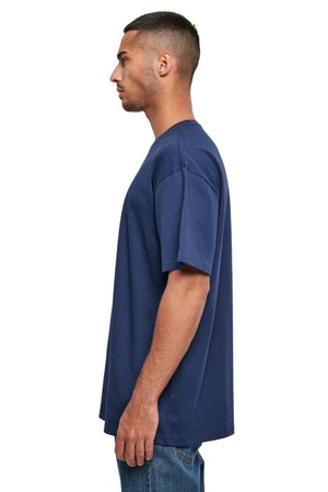 Lourd Oversized T-shirt - bleu foncé