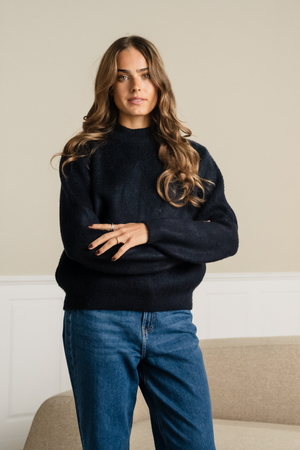 Hazel Knit - noir