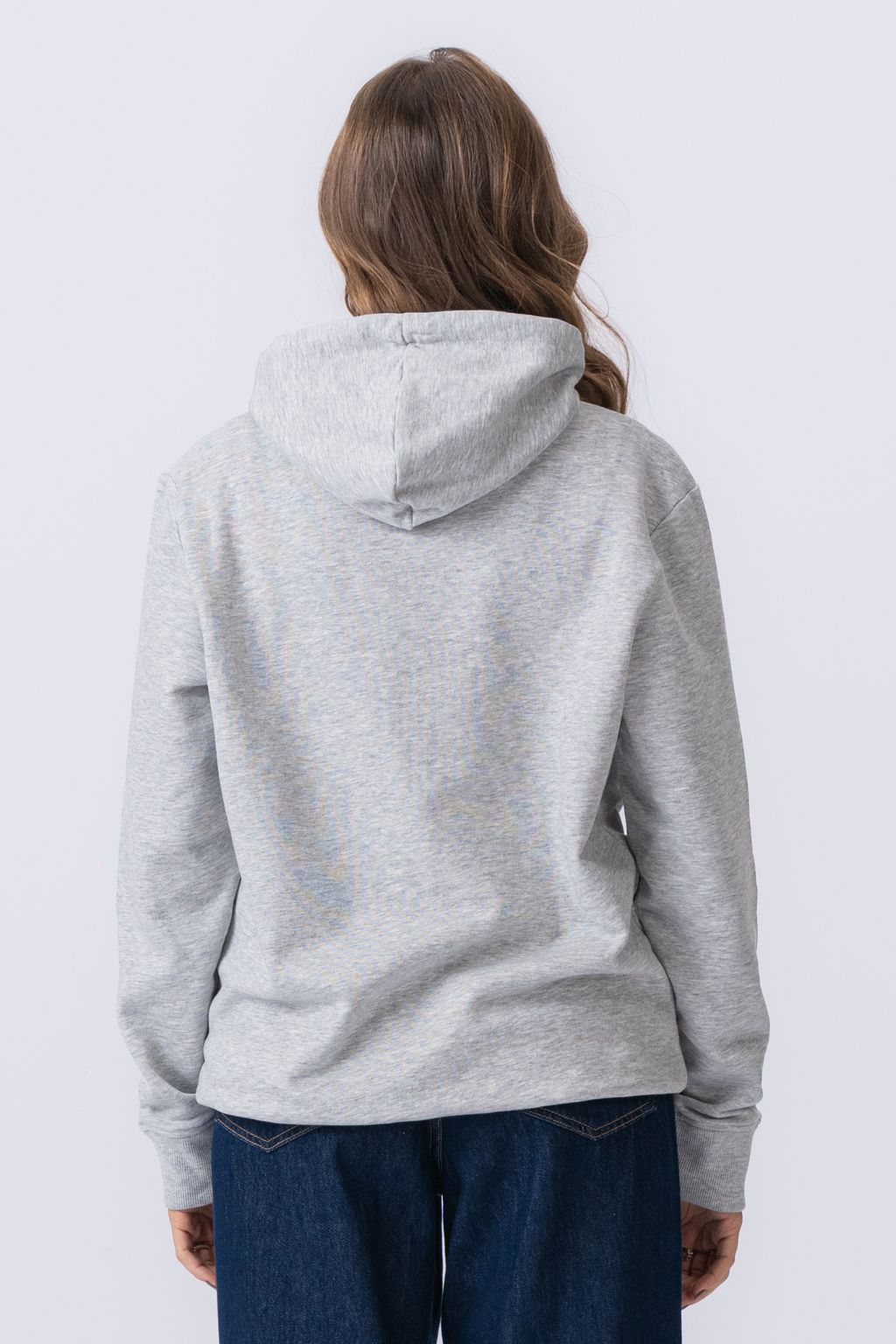 Hoodie zip - gris