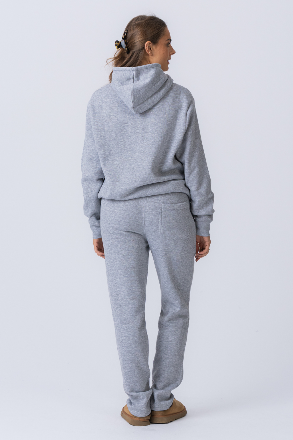 Ensemble sweat à capuche Essential pour Femme - Gris
