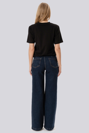 Jean large Miley - Bleu foncé