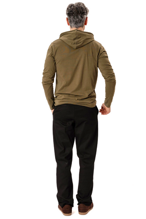 Sweat à capuche léger - Olive