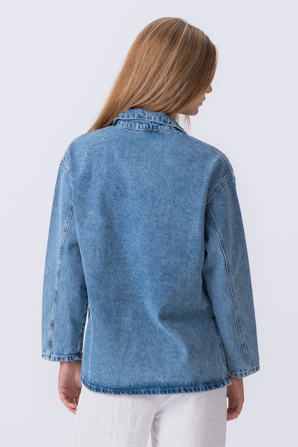 Cassia Denim Shirt - Bleu clair