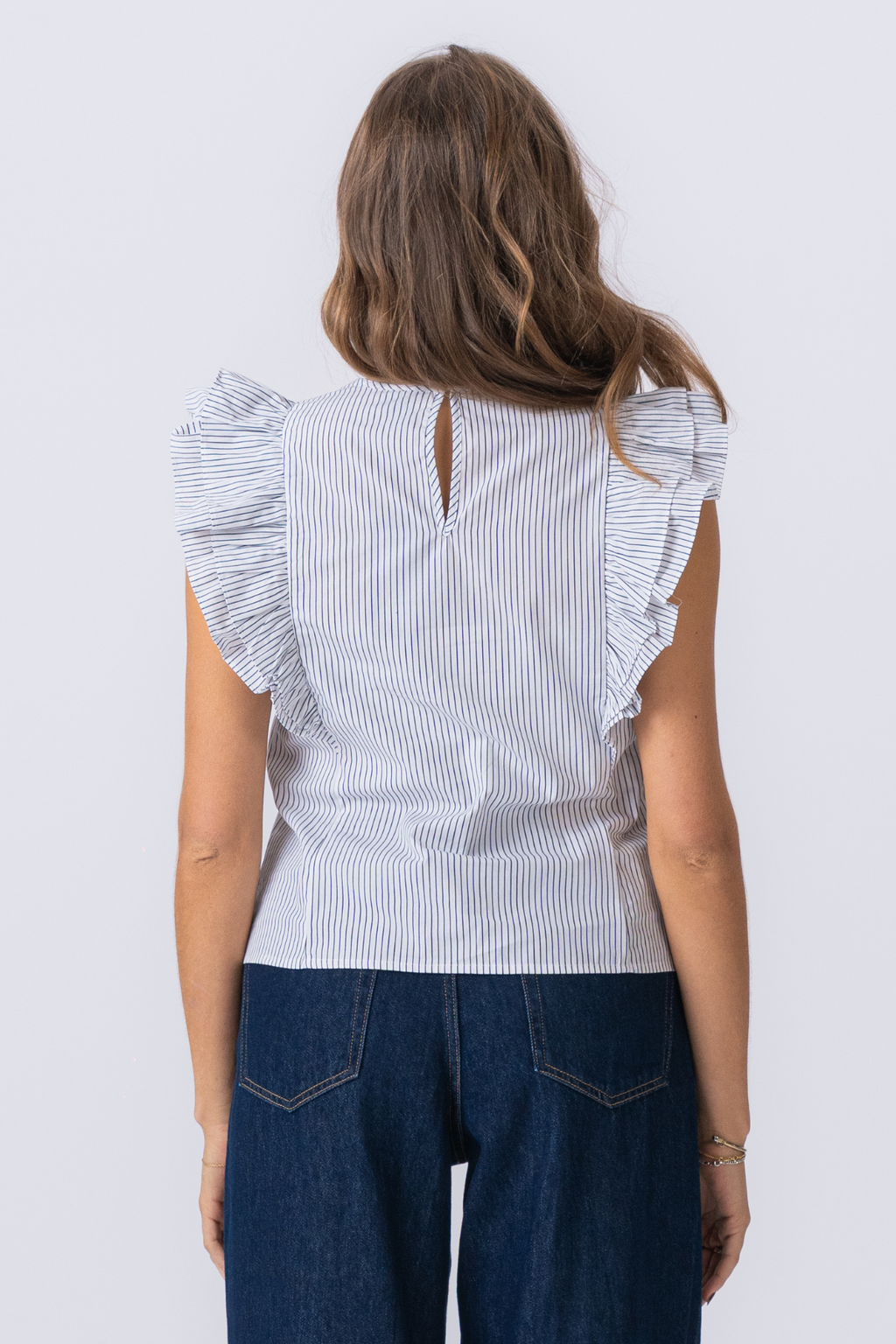 Aila Top - Blanche-Neige / Noir