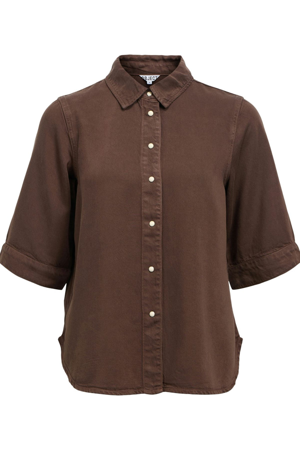 Frame Denim Top - Seal Brown