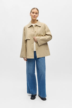 Paula Trench Jacket - Humus