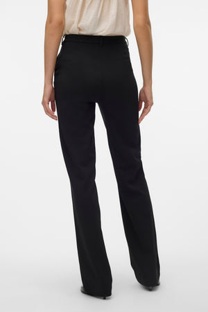 Zamira Slim Straight Pant - Black