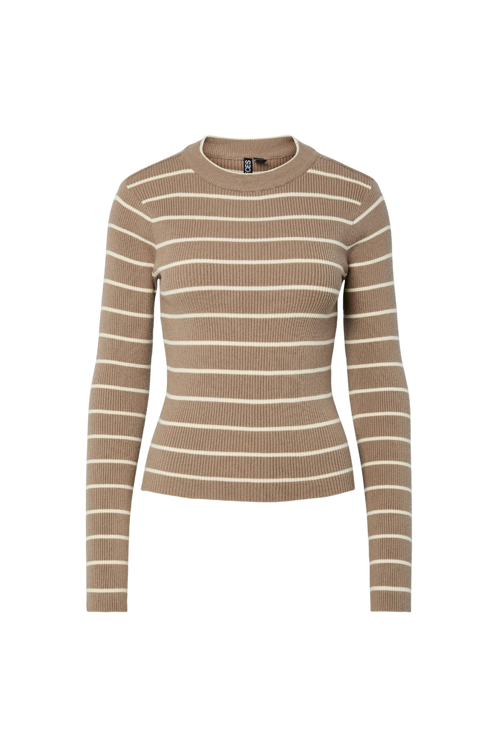 Mira New O-Neck Knit - Grège/Bouleau
