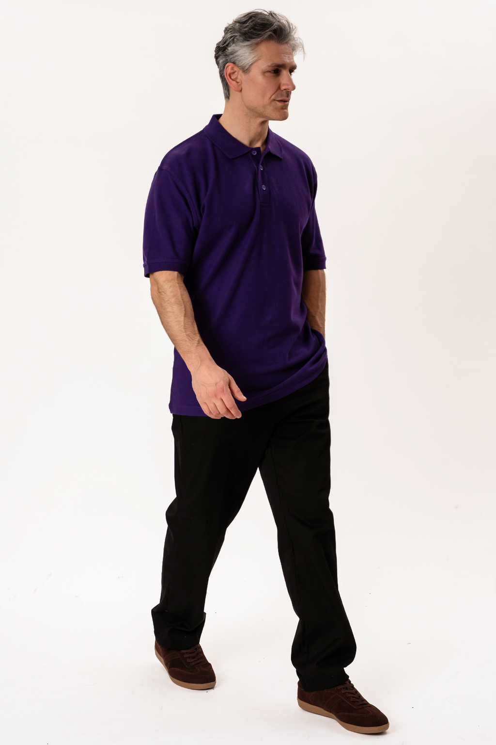 Basic Polo - Violet