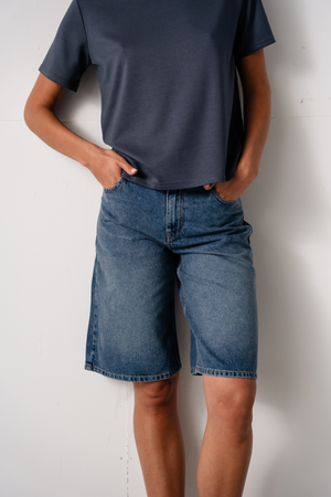 Denim Jorts - Blue Denim