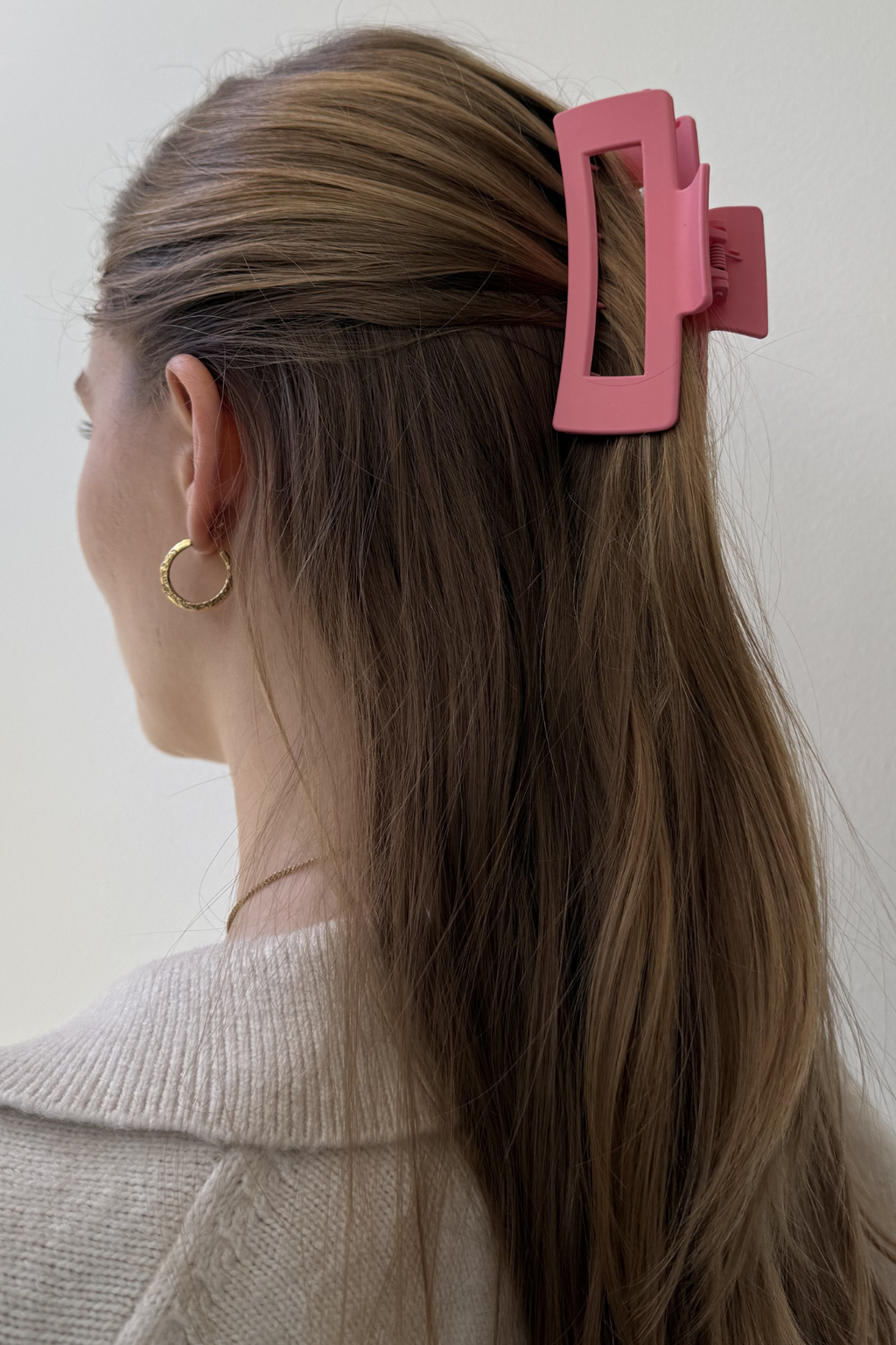 Clip à cheveux de Lina - rose
