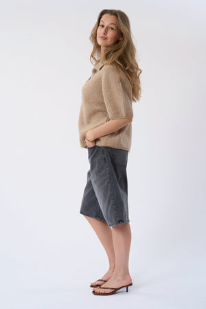 Alba Polo Tricot - Beige