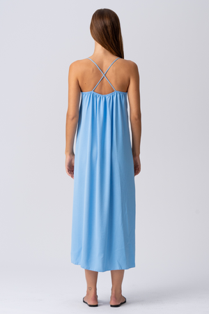 Robe Alicia - bleu clair