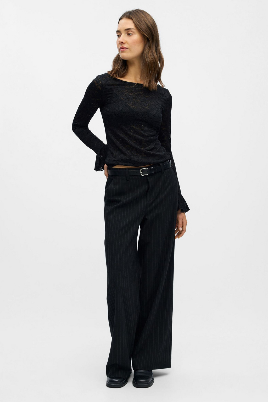 Ines Sli Top -  Black