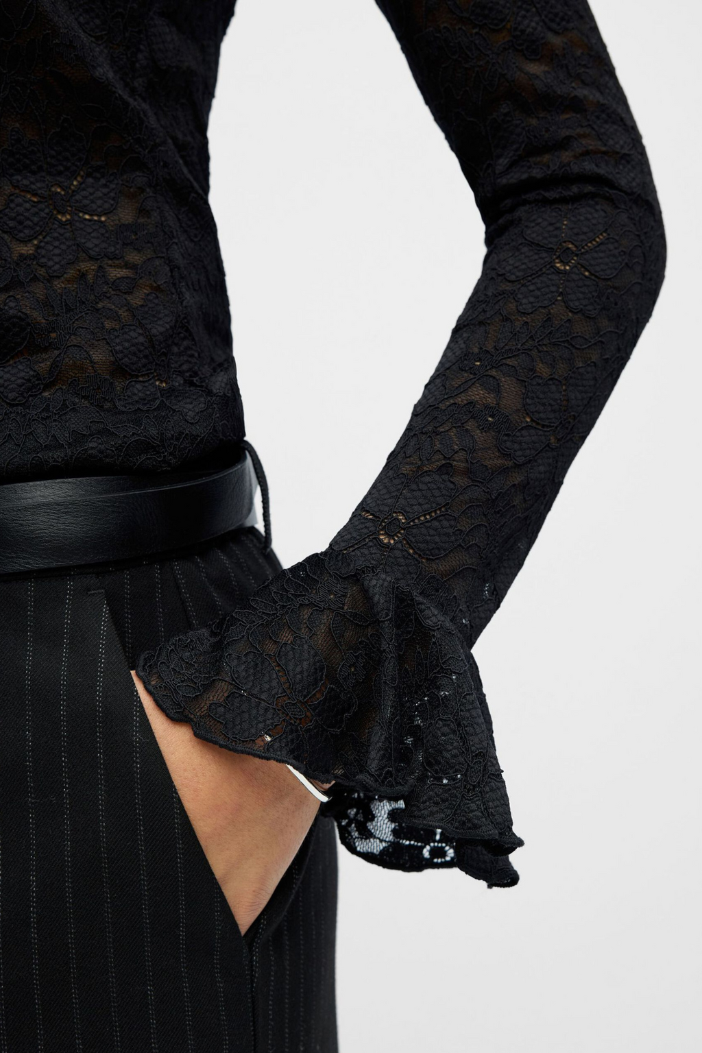 Ines Sli Top -  Black