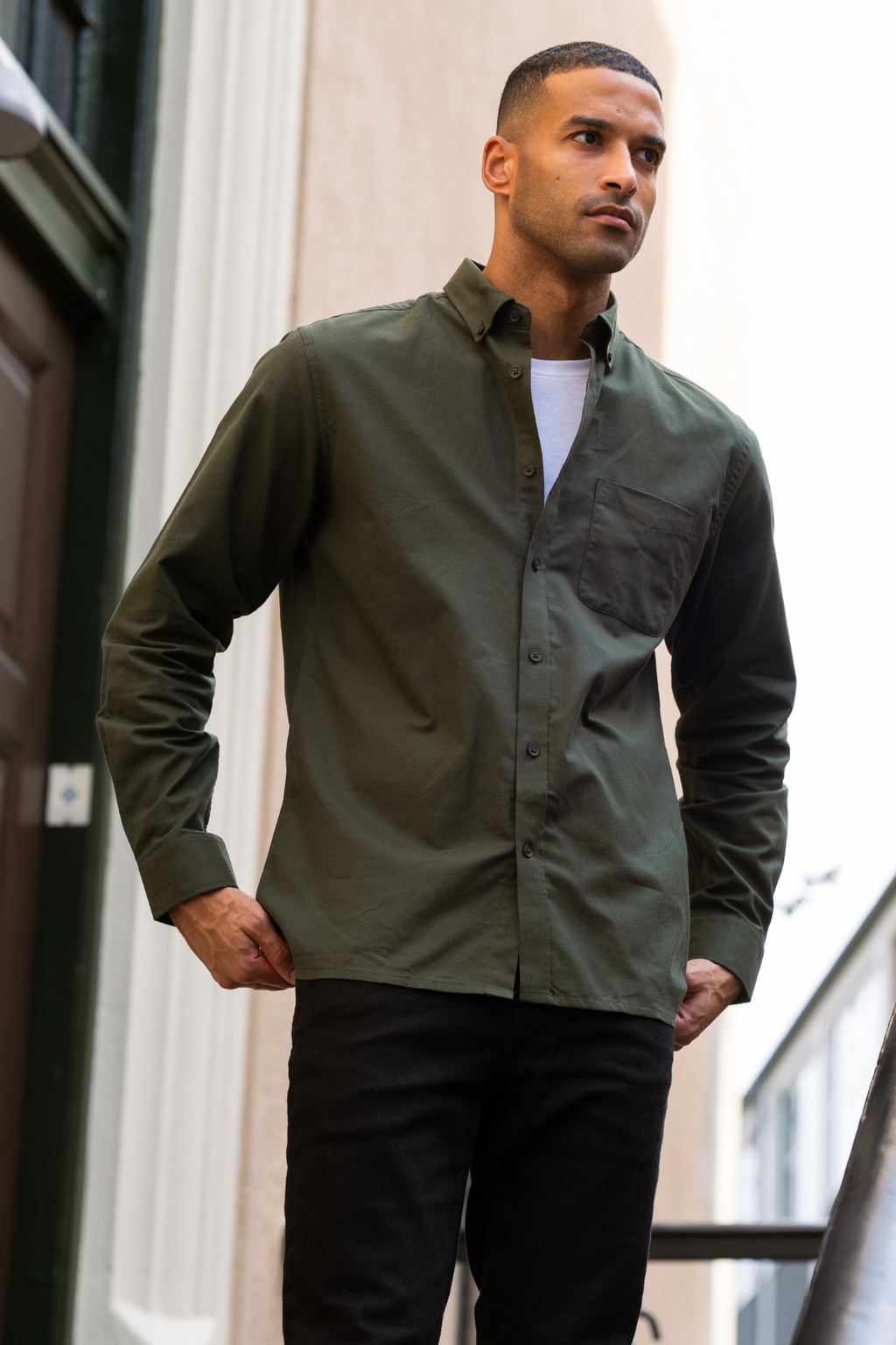 The Original Performance Oxford Shirt™️ - Forest Night