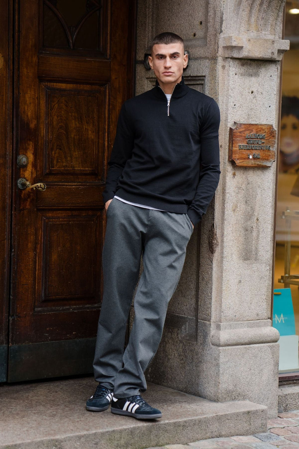 Performance Pants Wide - Gris mélangé