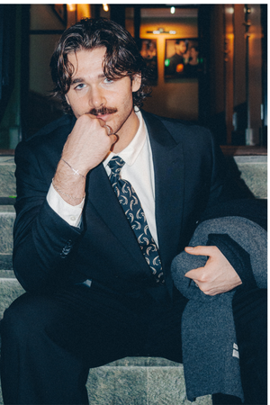 Premium Blazer à double poitrine - noir