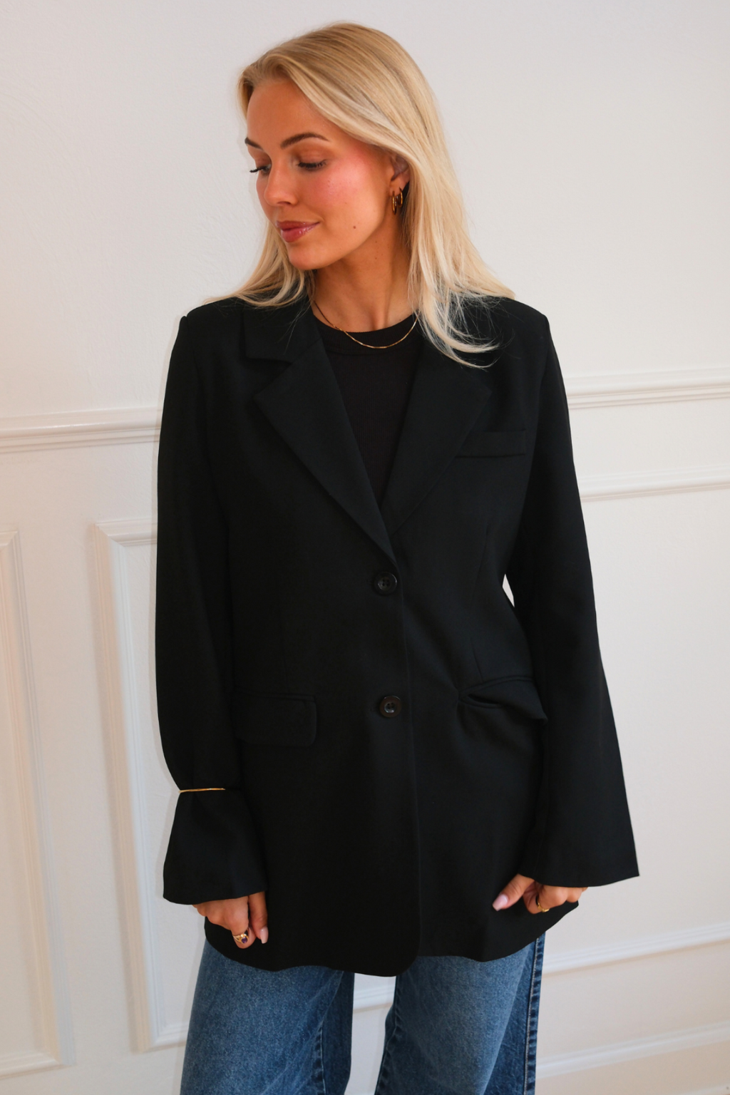 Claire Oversized Blazer - noir