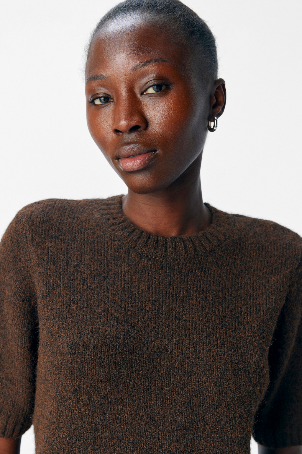 Pillumage en tricot Aggia S / S - Sceau brun