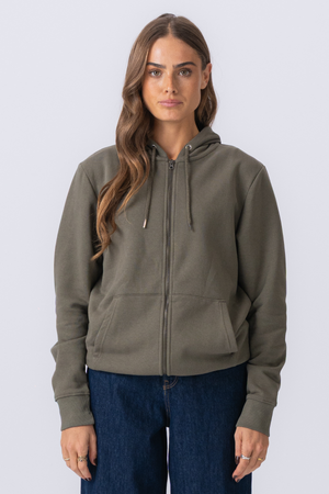 Hoodie zip - vert