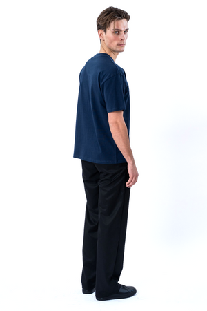 T-shirt boxy - Marine