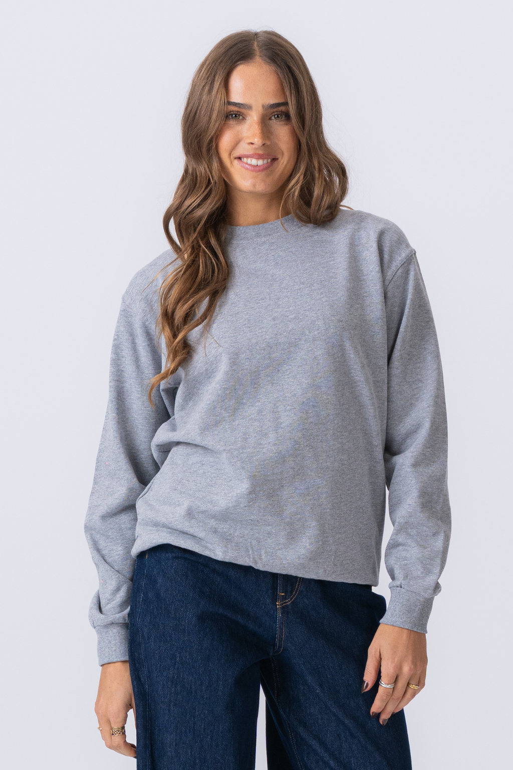 Basic Crewneck - Ash Gray (femmes)