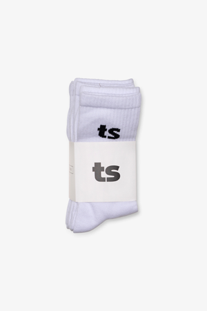 Tennis Socks 5 pcs - White