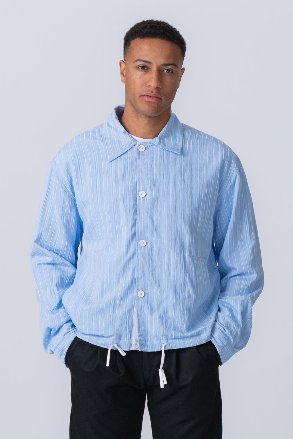 Veste ezra - bleu clair