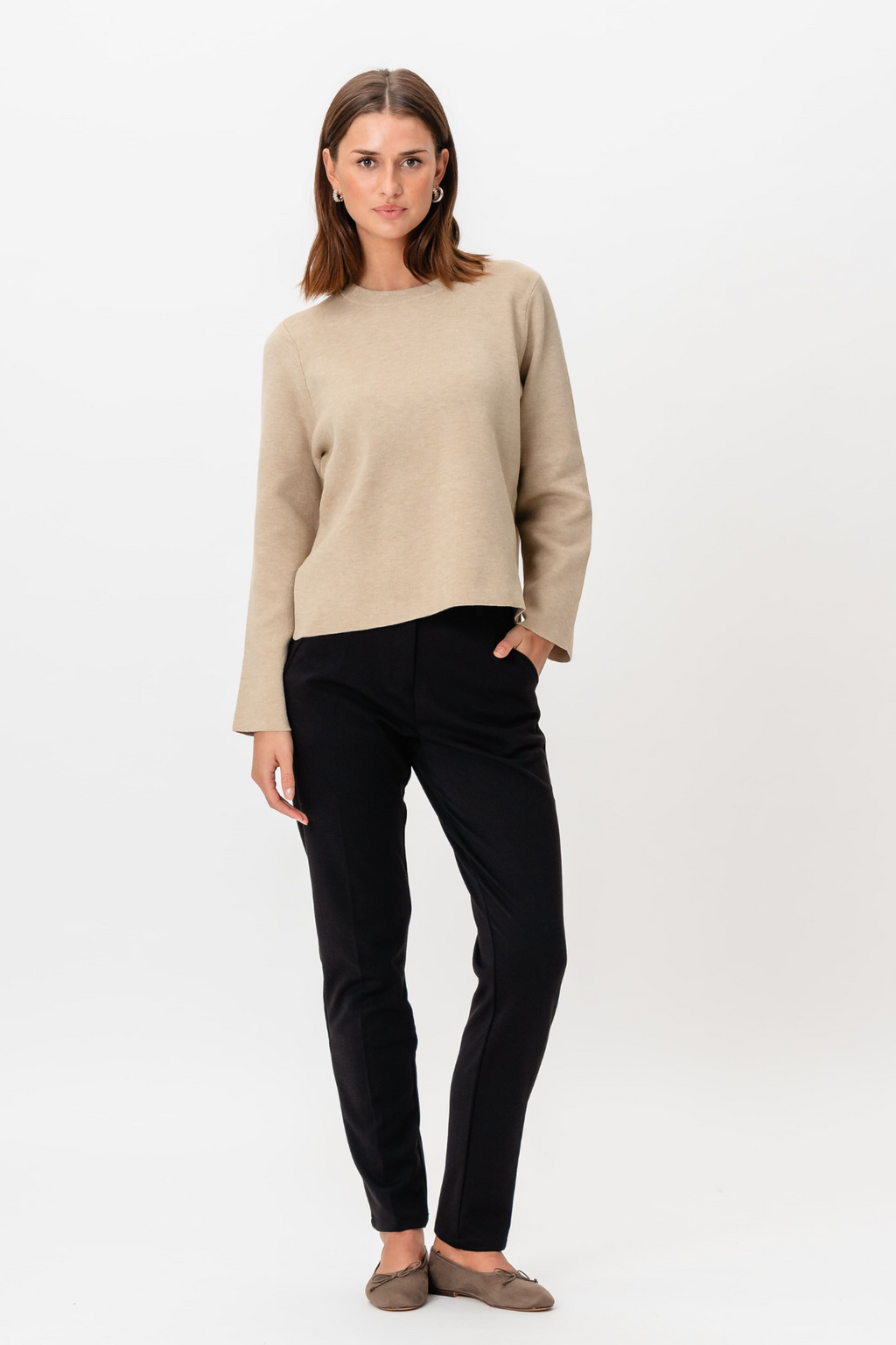 Pullover de reynard O-Leck - Humus