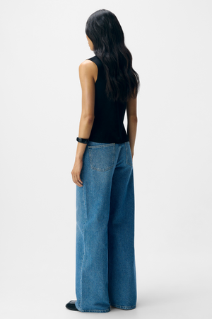 Gire de tricot de Reynard - noir