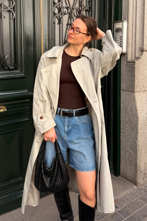 The Original Performance Denim Shorts - Denim bleu moyen (Femme)