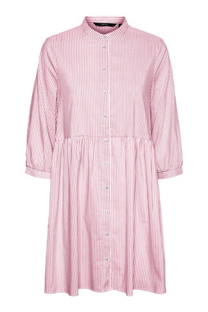 Robe Sisi 3/4 - Parfait rose