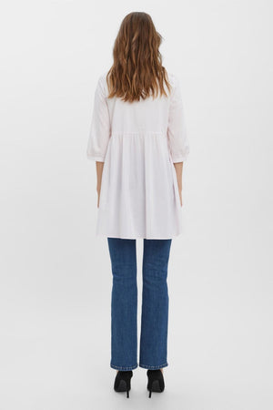 Robe Sisi 3/4 - Parfait rose