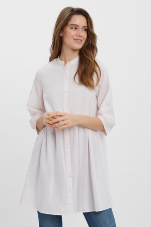 Robe Sisi 3/4 - Parfait rose