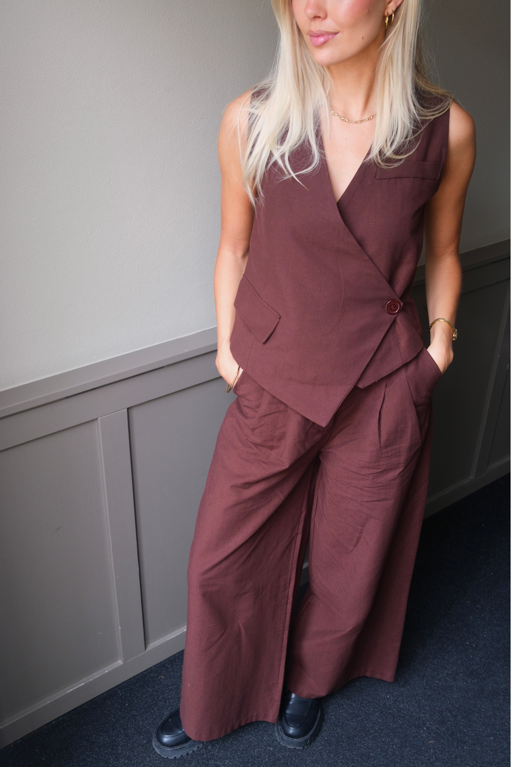 Set Melissa (marron)