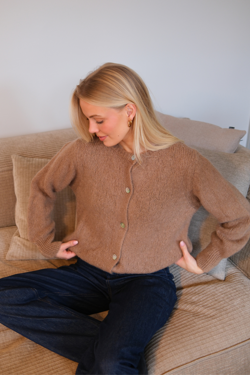 Anna Cardigan - Brown