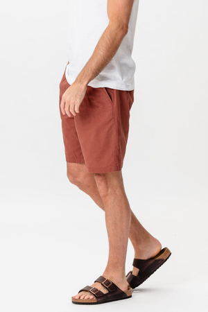 Lin Shorts - Terracotta