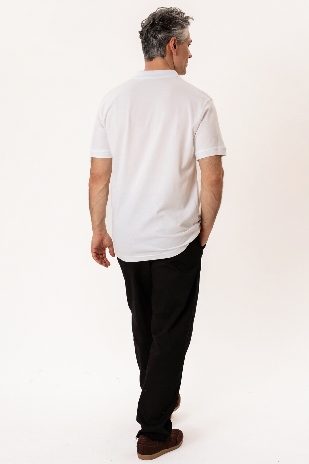 Basic Polo - Blanc