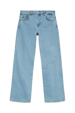 Alexis Low Waist Denim Jeans - Denim bleu clair