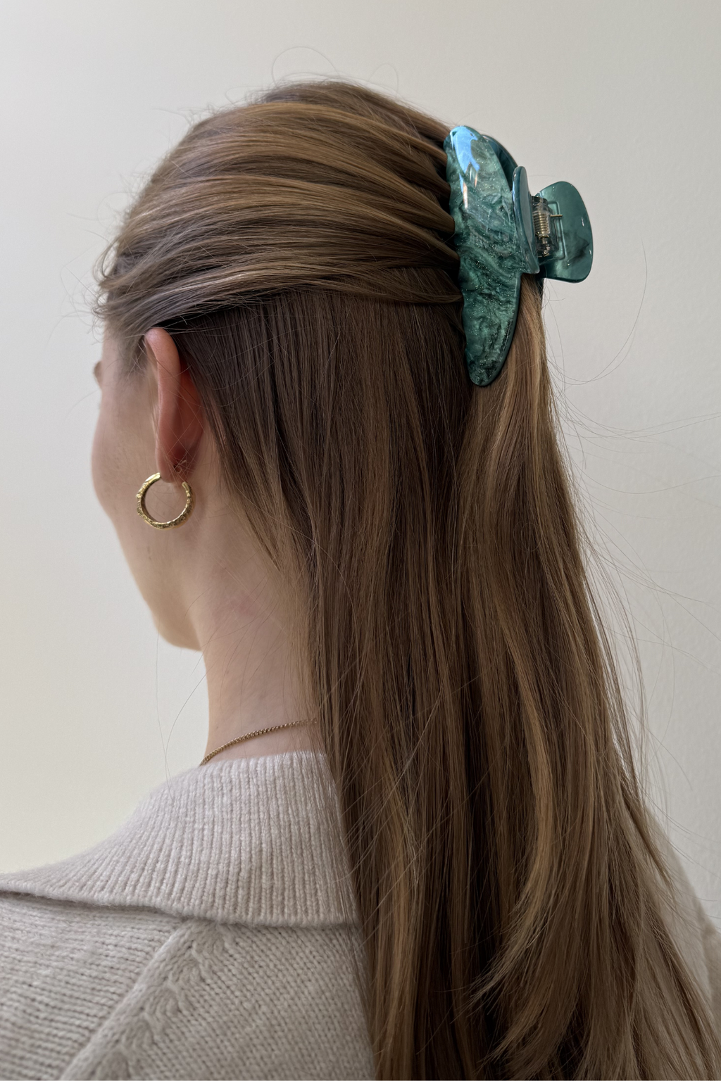 Clip à cheveux - Agate Green