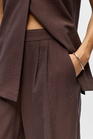 Île large Pants - Marron