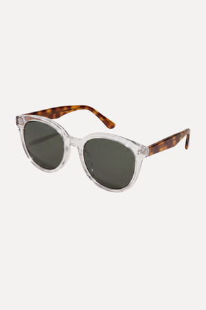 Lunettes de soleil Jonathan - Transparent-Marron