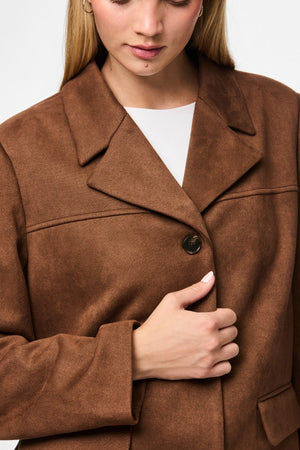 Blazer d'extérieur brossé Rakel - Downtown Brown