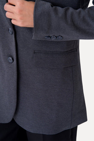 Blazer coupe classique - Gris foncé