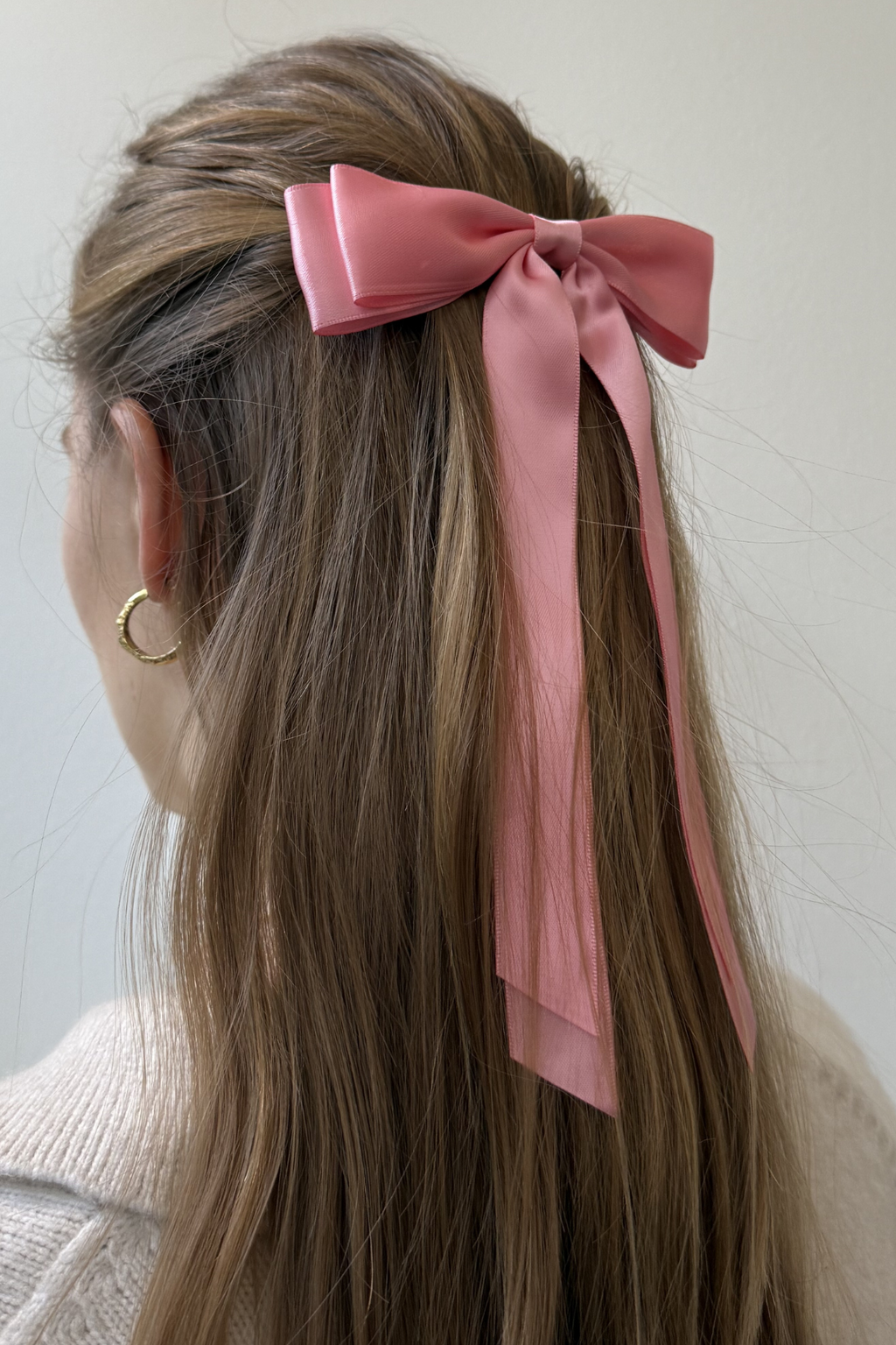 Clip à arc - rose