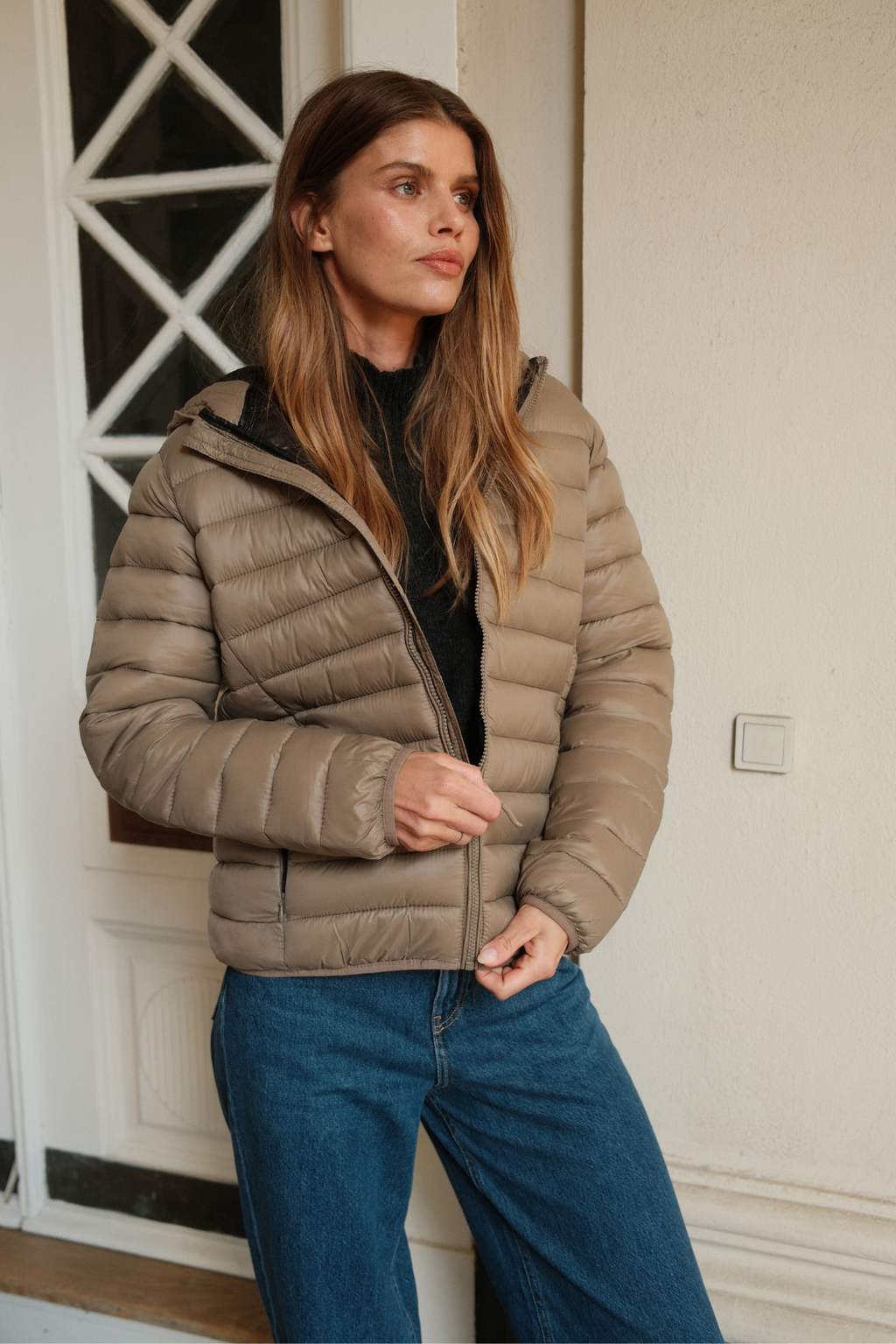 Veste bouffante légère - Sable