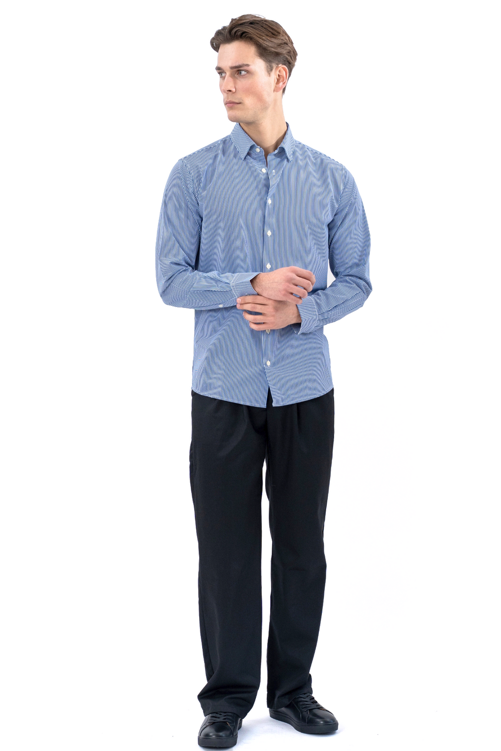 The Original Premium Performance Shirt - White/Navy